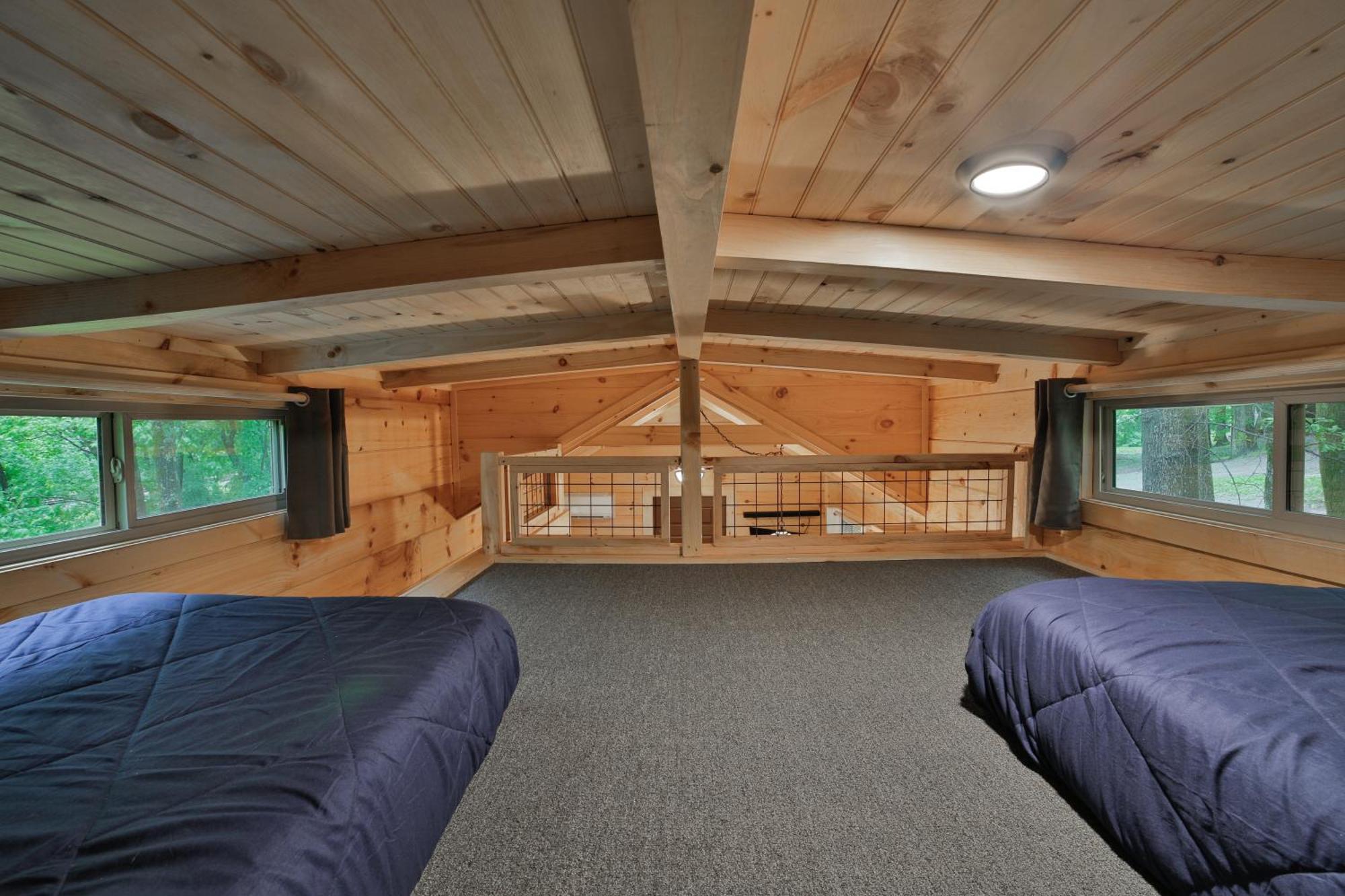 שאטאנוגה Lena Cabin Wooded Tiny Cabin - Hot Tub מראה חיצוני תמונה